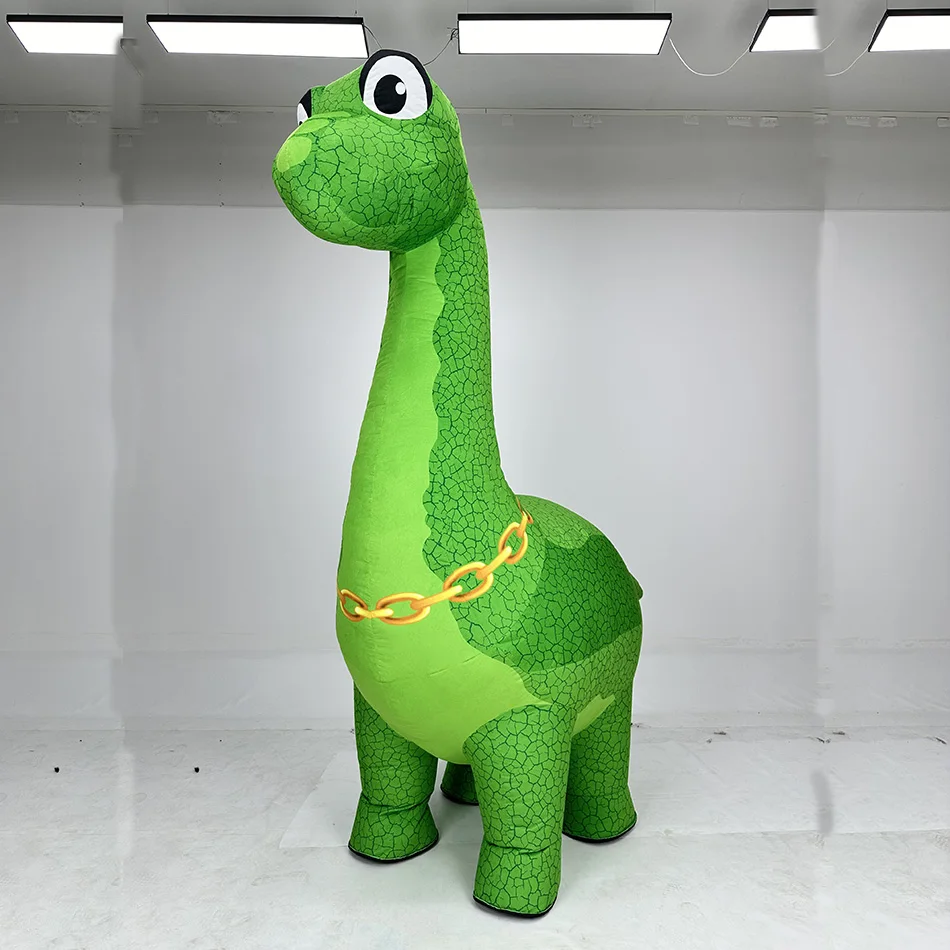 Inflatable Dinosaur Costume Adult - Новый надувной костюм динозавра с длинной