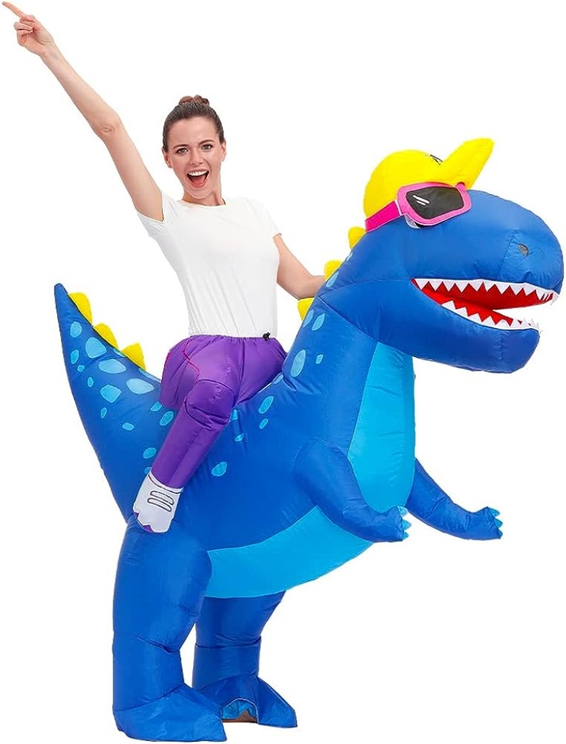Inflatable Dinosaur Costume Adult - Надувной костюм динозавра для взрослых, забавный