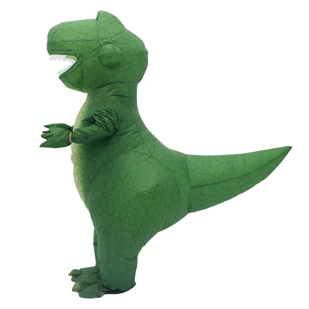Надувной костюм зеленого диноз – обзор и цена Inflatable Dinosaur Costume Adult