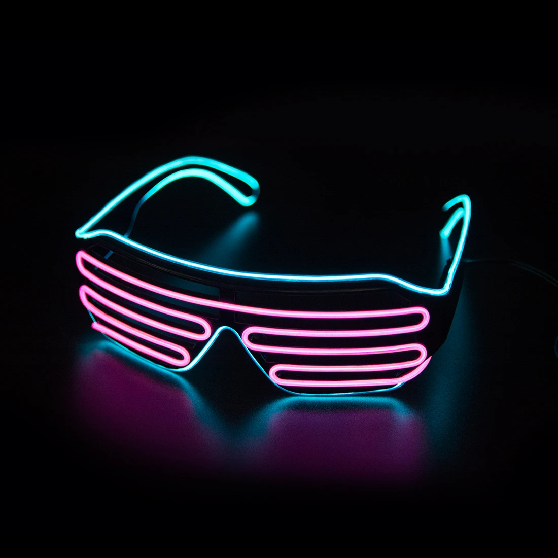 Светодиодные светящиеся очки G – обзор и цена Glow In The Dark Party Glasses