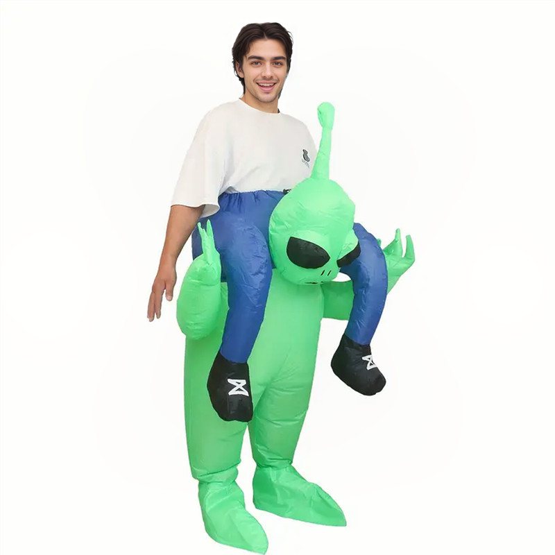 Надувной костюм инопланетянина – обзор и цена Inflatable Dinosaur Costume Adult