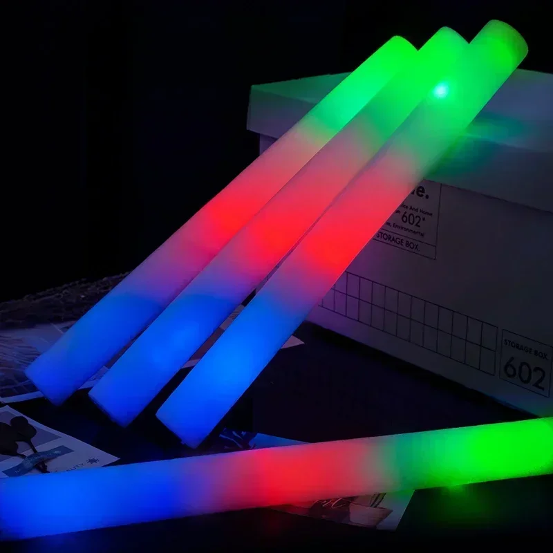 5/10/30 шт. 4-режимные разноцв – обзор и цена Flashing Led Foam Sticks Party