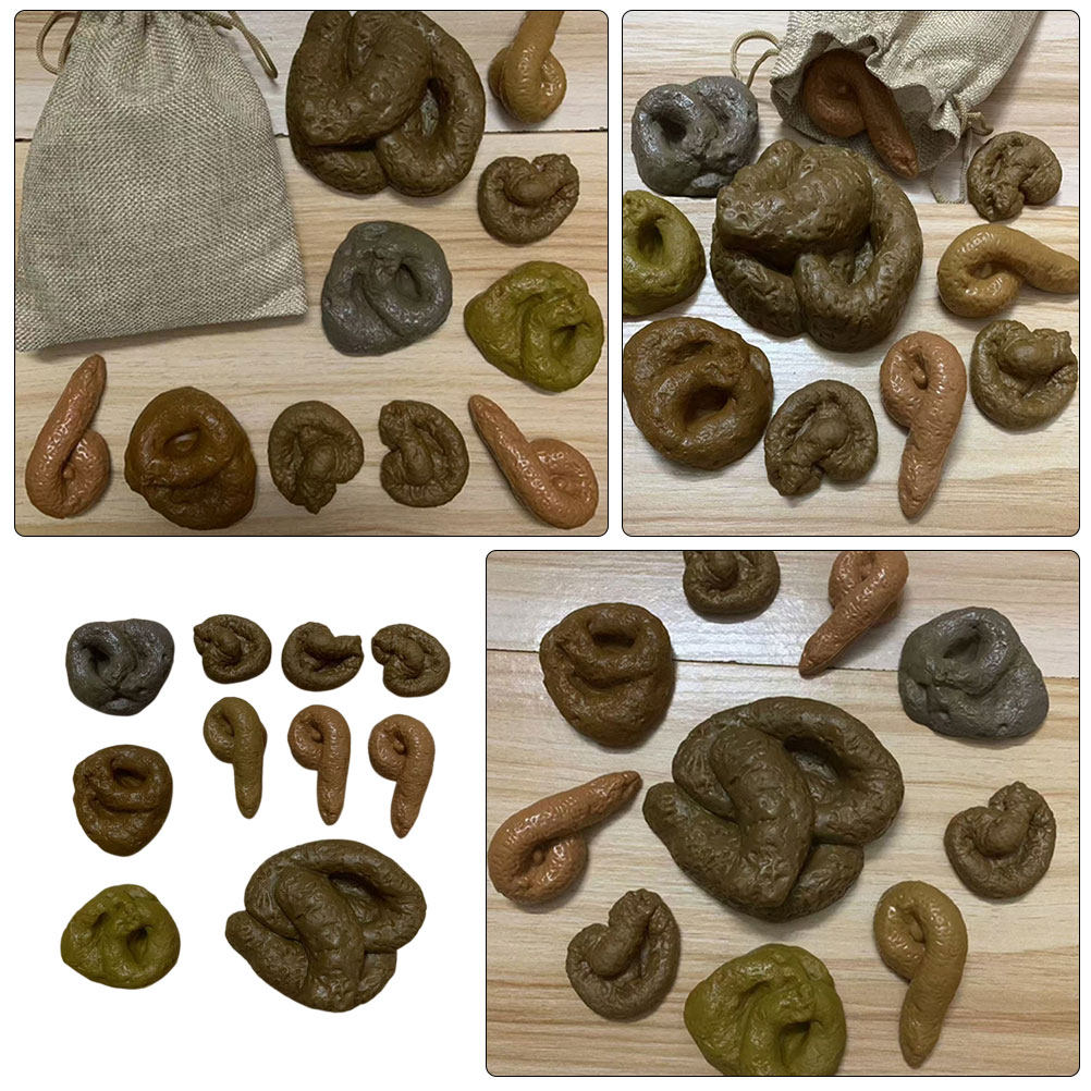 Набор из 10 штук: реалистичные – обзор и цена Fake Poop Gag Gift