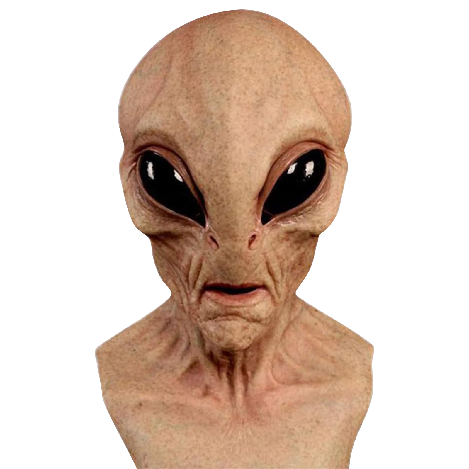 Забавная маска инопланетянина  – обзор и цена Latex Alien Mask Realistic