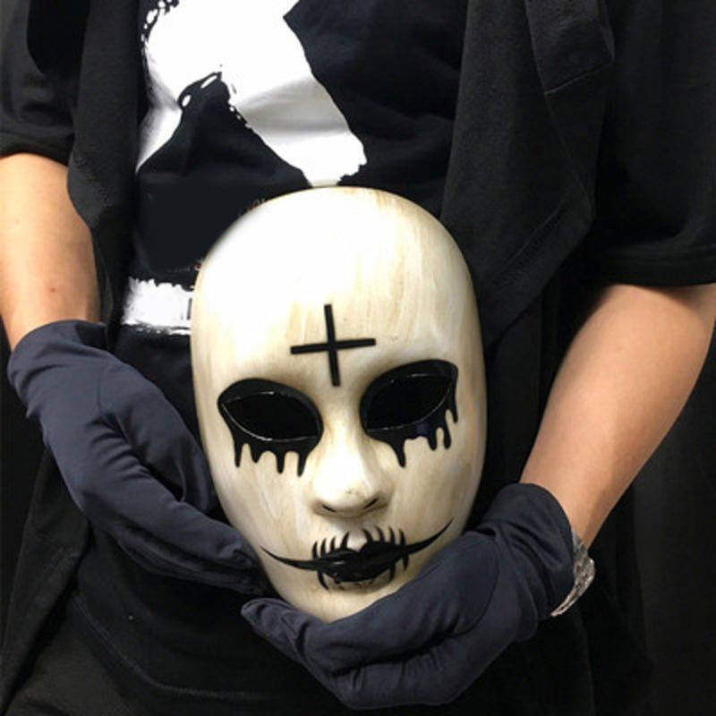 Бриллиантовые маски на Хэллоуи – обзор и цена Led Purge Mask Halloween
