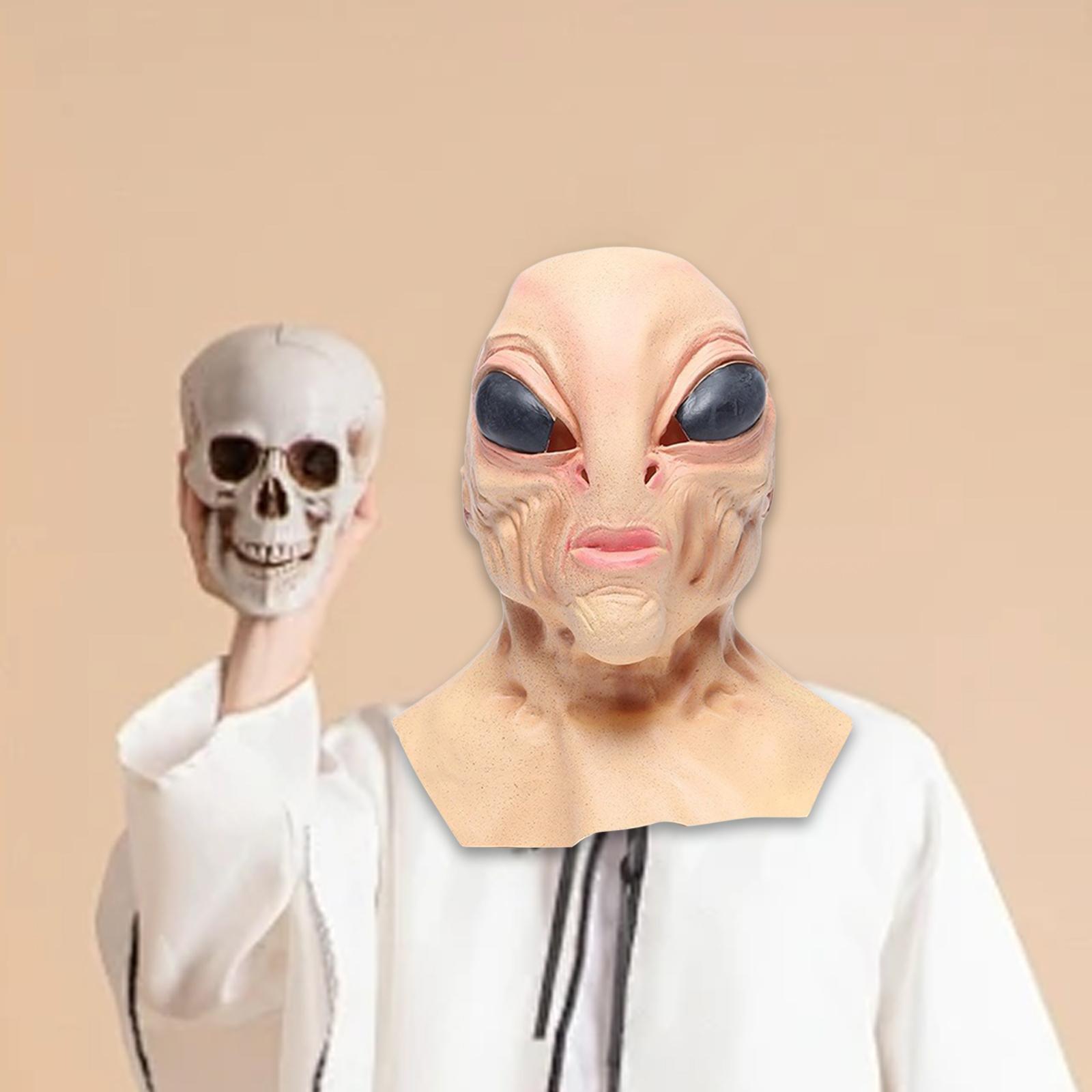Латексная маска инопланетянина – обзор и цена Latex Alien Mask Realistic
