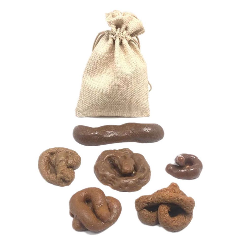 6 шт. Реалистичные поддельные  – обзор и цена Fake Poop Gag Gift