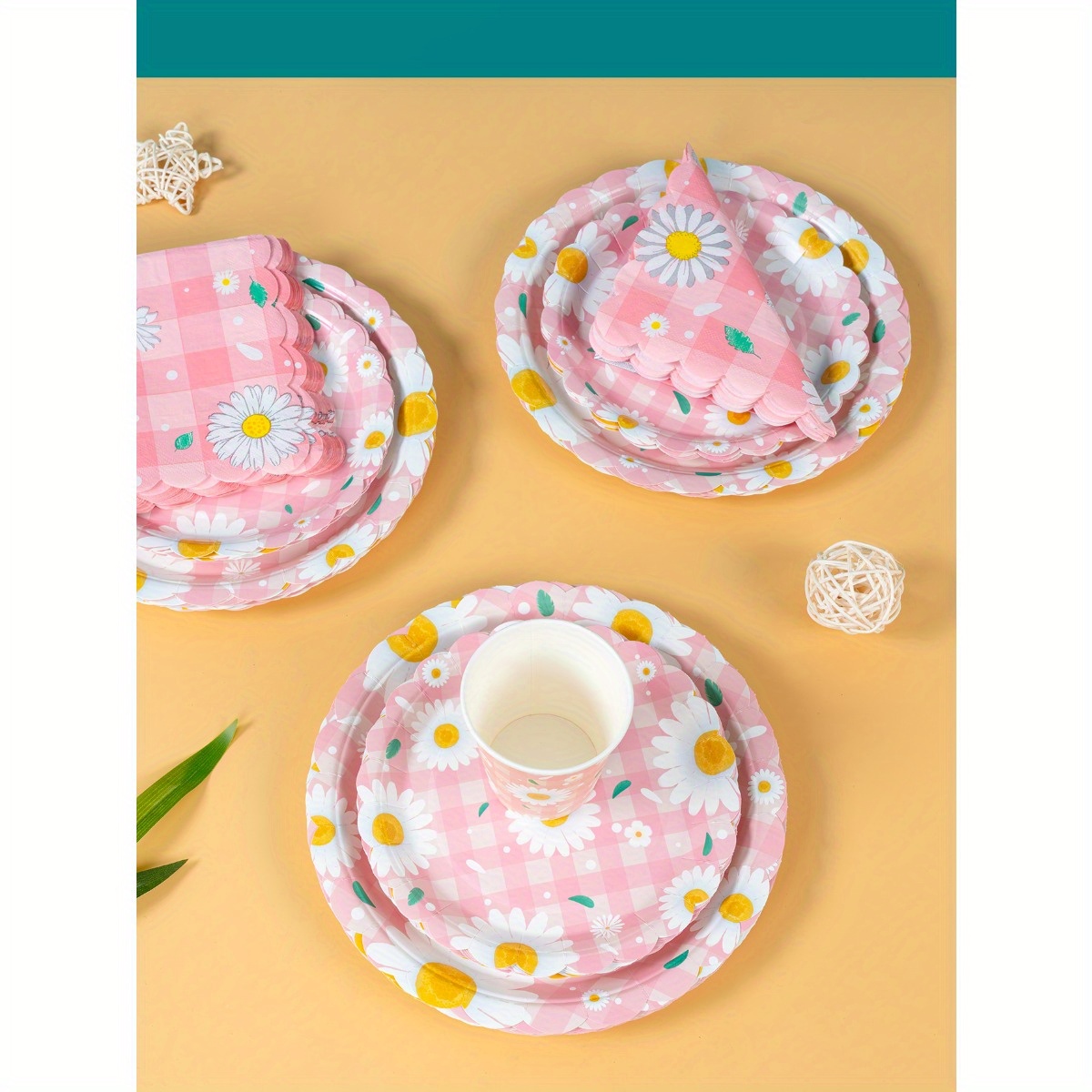 Набор одноразовой посуды Pink  – обзор и цена Party Supplies